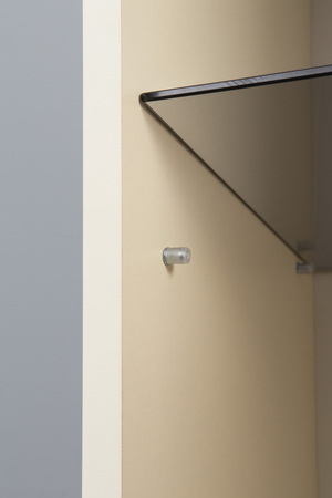 Шкаф навесной Марион 16.334 слоновая кость С341 PE, слоновая кость 6898 ПВХ (собирается на любую сторону)