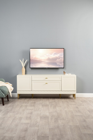 Тумба Марион 16.167 слоновая кость С341 PE, слоновая кость 6898 ПВХ, белый PE шагрень